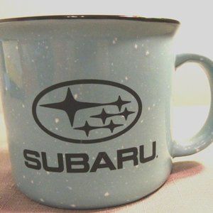 Subaru Camp Style Mug Set Blue/Green